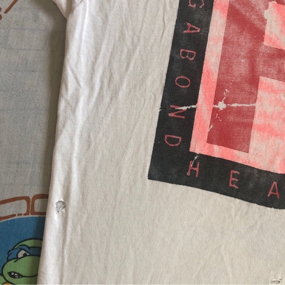 Vintage 91 Single Stitch Rod Stewart Vagabond Heart T Shirt Mens XL Made In USA - Picture 9 of 9